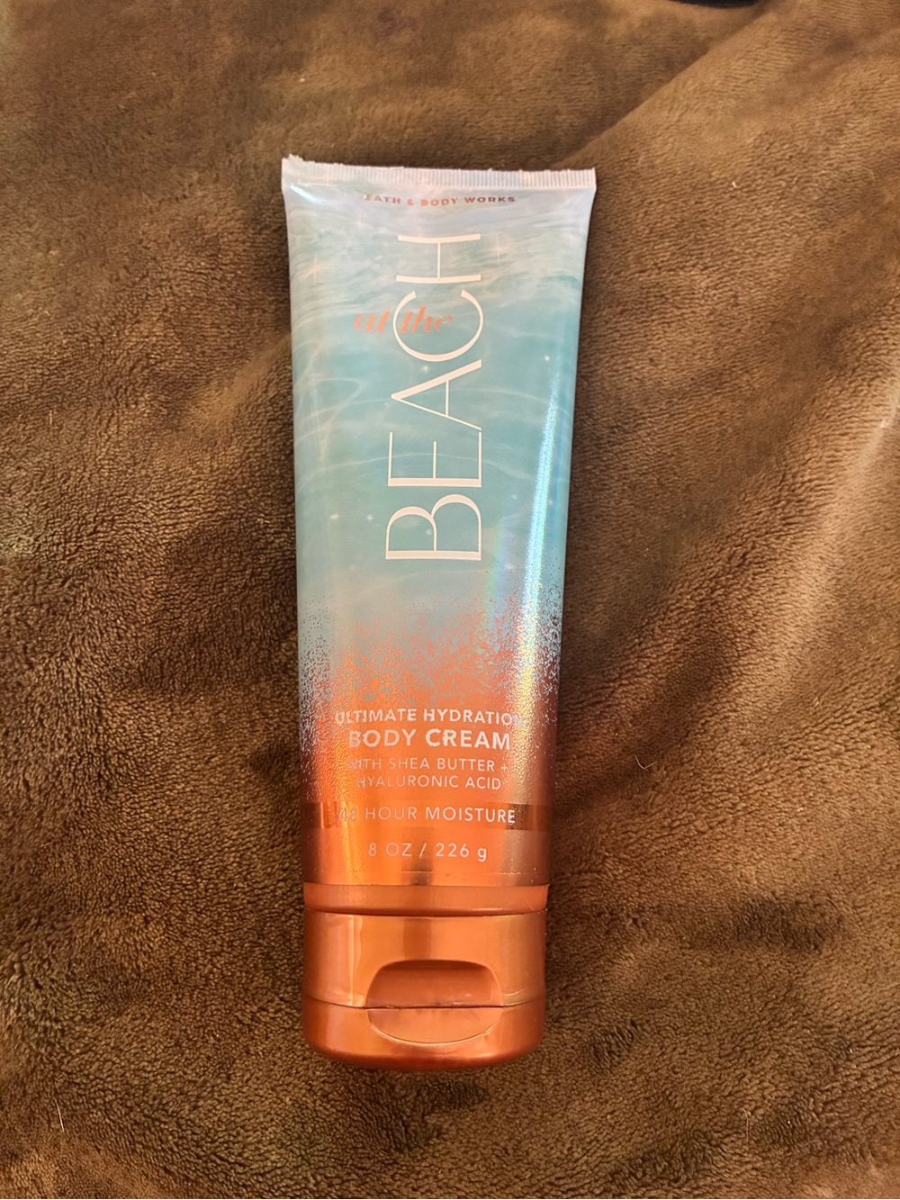 Bath & Body Works At The Beach Body Cream - Blue & Orange
